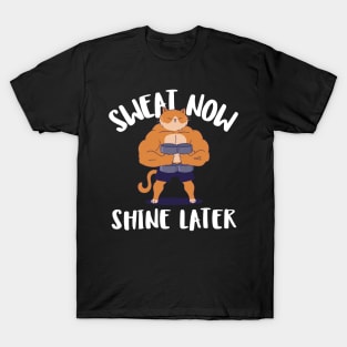 sweat now shine later T-Shirt